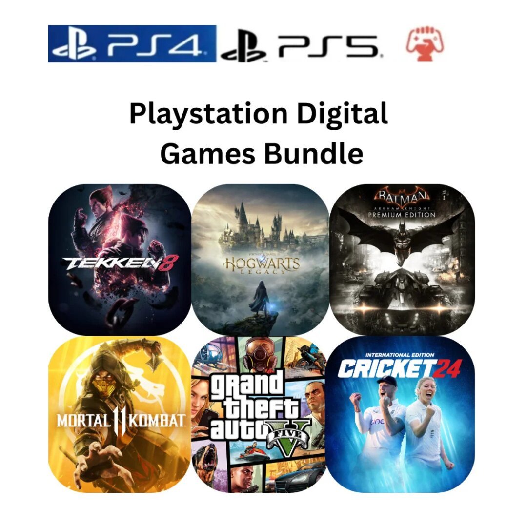 Playstation DIgital Games Bundle by generations.com.pk