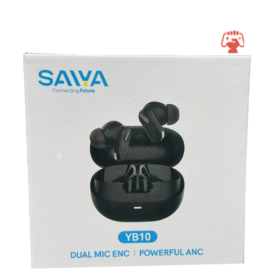 SAIYA YB10 Wireless Earbuds – Dual Mic ENC & Powerful ANC Noise Cancellation