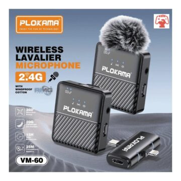 PloKama VM60 Long-Distance Mic – Clear Audio Performance RMG TRADERS by generations.com.pk