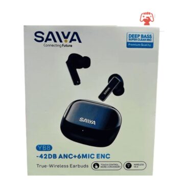 Saiya YB8 Wireless Earphones – True Wireless, High-Fidelity Sound & Long Battery Life by generations.com.pk