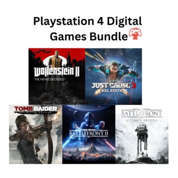 Digital account for PlayStation | 5 in 1 Game Bundle- Ps (Digital Game) - Ps4 Rs 3000