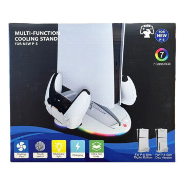 PS5 Multifunctional Cooling Stand – YZC-499 by generations.com.pk