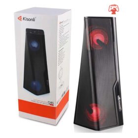 TWS Kisonli Q8S True Wireless Bluetooth Speaker – Portable & Powerful Sound
