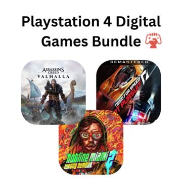 Playstation 4 Digital Games Bundle 3 in 1 by generations.com.pk