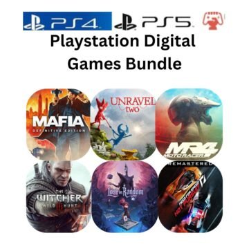 Playstation DIgital Games Bundle by generations.com.pk