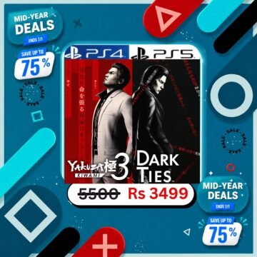 Yakuza Kiwami 3 and Dark Ties ps4 ps5 by generations.com.pk