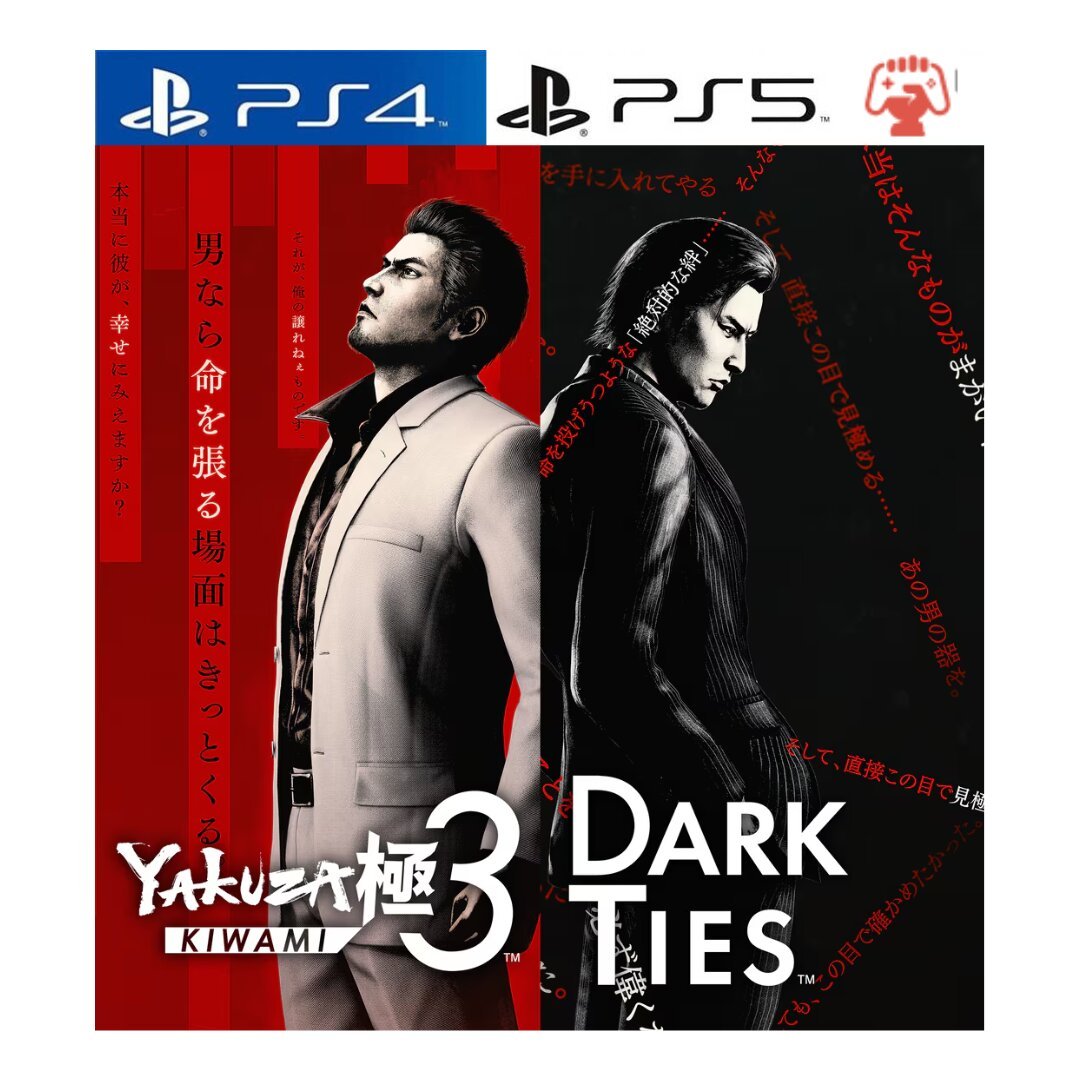 Yakuza Kiwami 3 and Dark Ties ps4 ps5 by generations.com.pk
