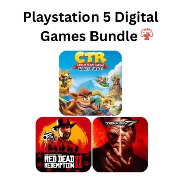 Digital account for Ps | 3 in 1 Game Bundle- Ps (Digital Game) - Ps5 Rs 4000