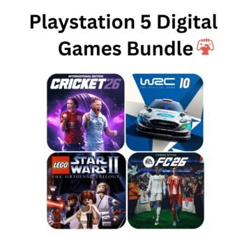 Digital account for Ps | 4 in 1 Game Bundle- Ps (Digital Game) - Ps5 Rs 11000