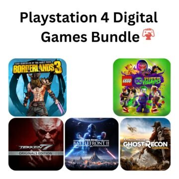 Digital account for PlayStation | 5 in 1 Game Bundle- Ps (Digital Game) - Ps4 Rs 5999