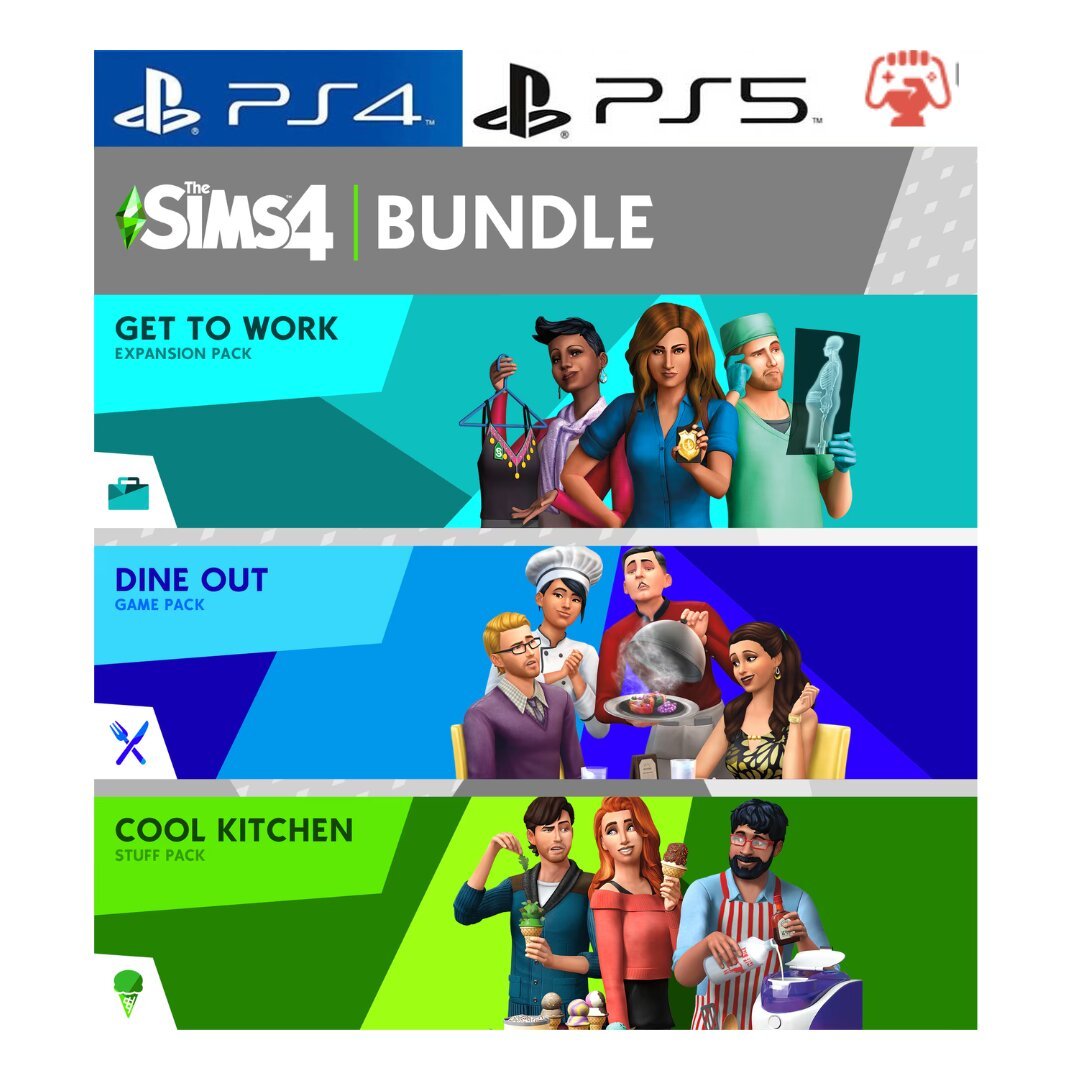 Sims 4 Bundle ps4 ps5 by generations.com.pk