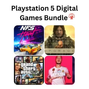 Digital account for PlayStation | 4 in 1 Game Bundle- Ps (Digital Game) - Ps5 Rs 7000