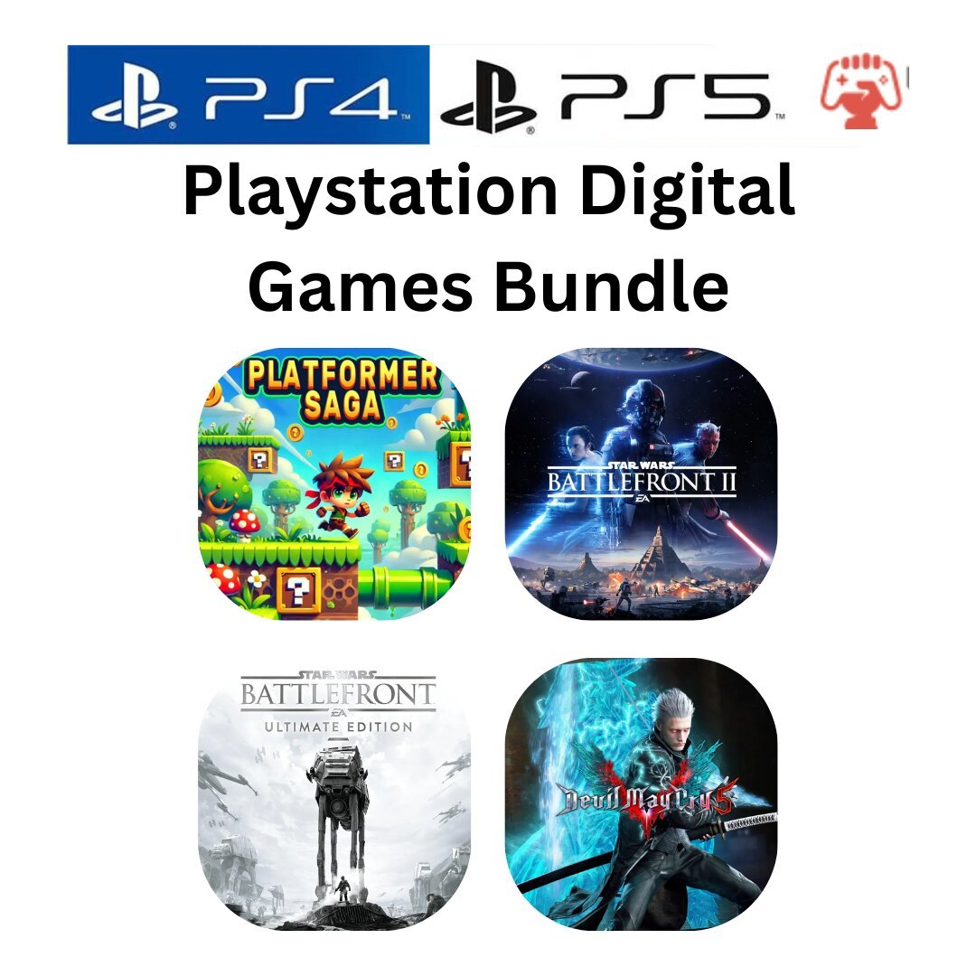 Playstation Digital Games Bundle ps4 ps5 by generations.com.pk